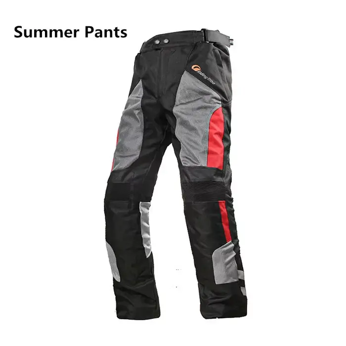 Pantalons de moto pour hommes, pantalons de protection d'été respirants pour Motocross professionnel