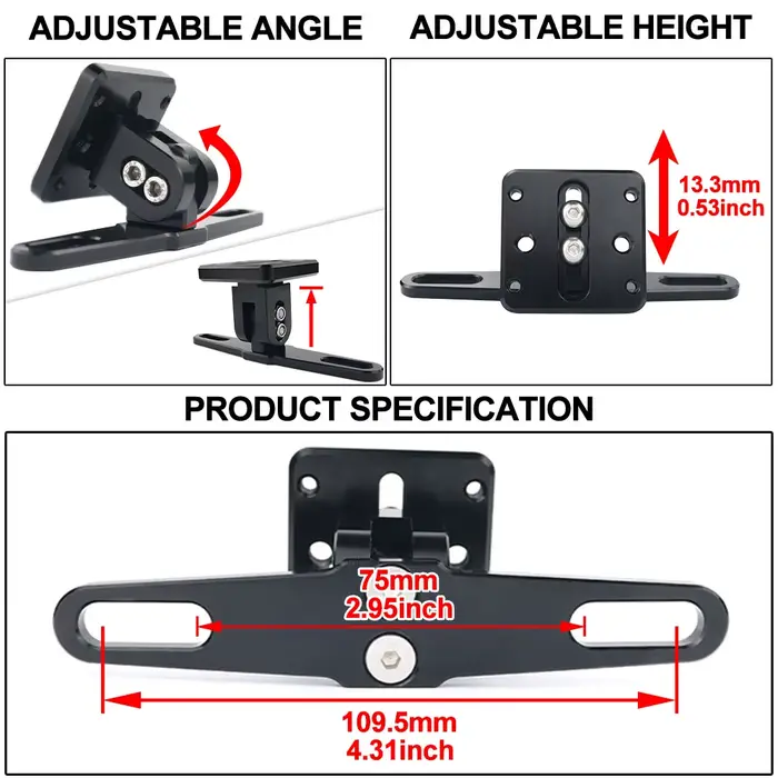 Support de Navigation GPS pour Moto BMW S1000Poly F850GS F700GS Runder R G650 F800ightF800R F800GS G