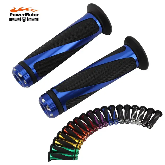 7/8 "22mm poignée de moto poignée universelle guidon CNC pour Kawasaki Honda Yamaha Suzuki Benelli D
