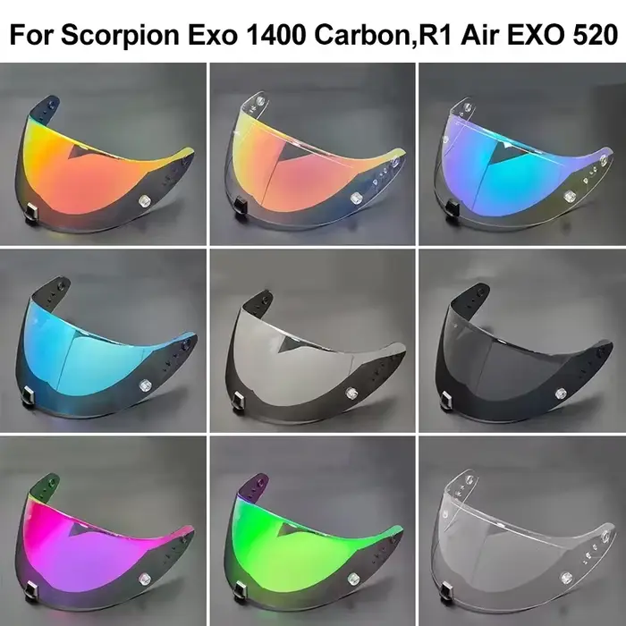 Visière de casque pour Scorpion Exo 1400 carbone