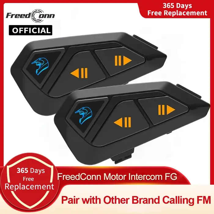 FreedConn moto interphone Bluetooth casque casque étanche musique partager BT 5.0 FM Radio commutate