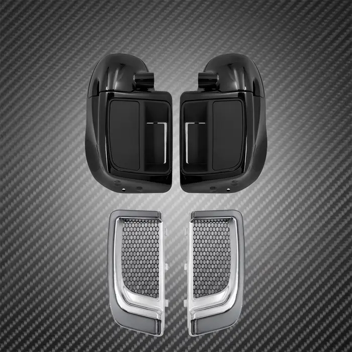 Ensemble de boîtes de rangement ventilées pour moto, pour Harley Touring Electra Street Glide FLTRX 