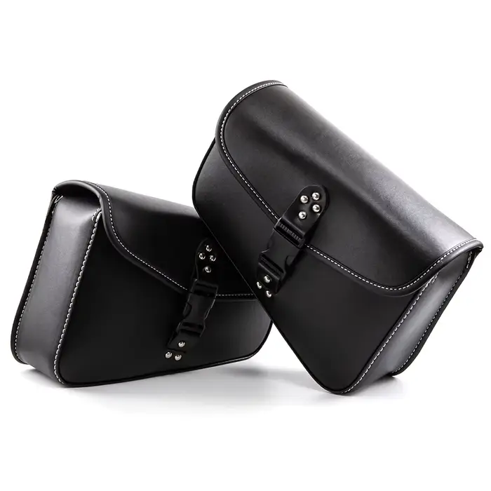 Sacs de dégager de moto en cuir PU