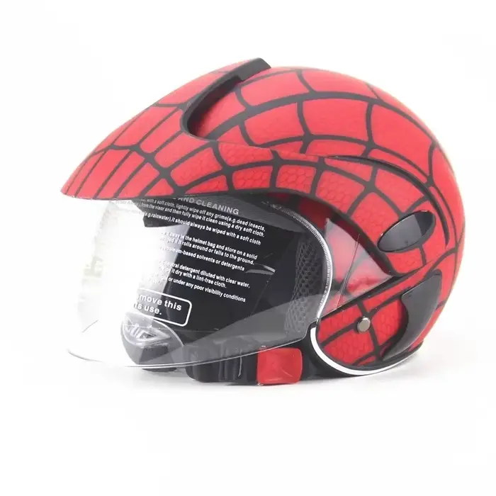 Casque de Motocross pour enfants de 3 à 9 ans, casque de sécurité Style araignée pour Moto, protecti
