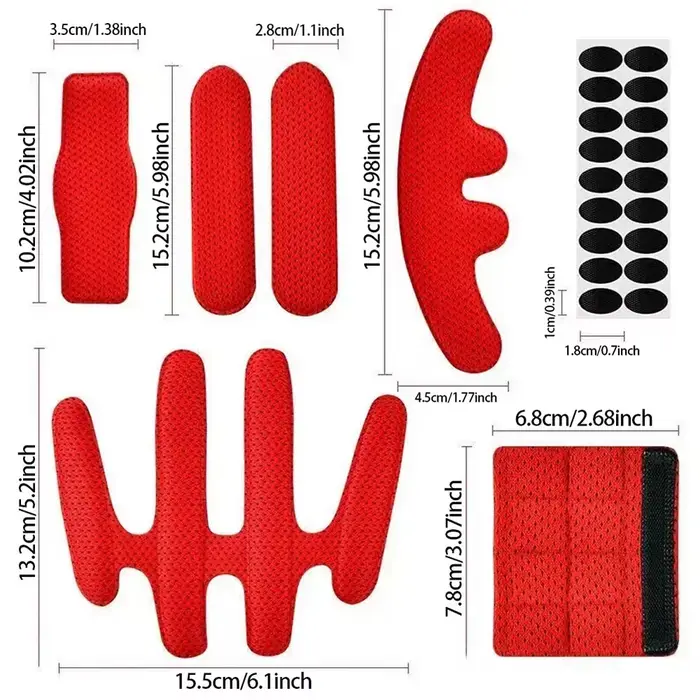 Coussinets de remplacement pour doublure de casque ​ ​ Ensemble d'insertion en mousse