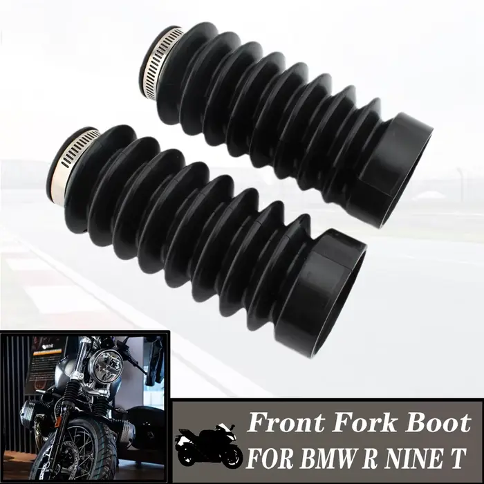 Pour BMW R Nine T 2014-2020 moto fourche avant bottes urbain pur brouilleur guêtres Gators botte cho