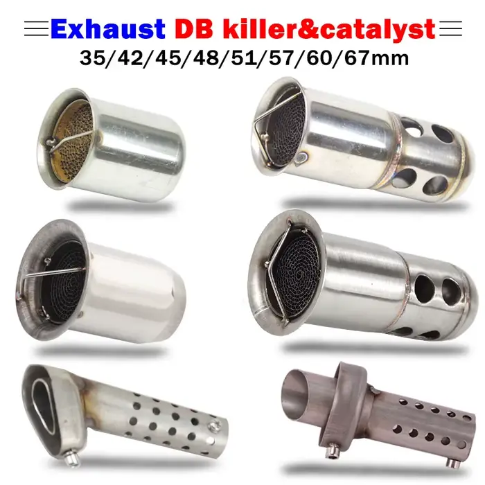 Silencieux d'accès moto, Catepik DB Killer, Silformerly Noise Sound Eliminator, AkHeavy accueilli c 