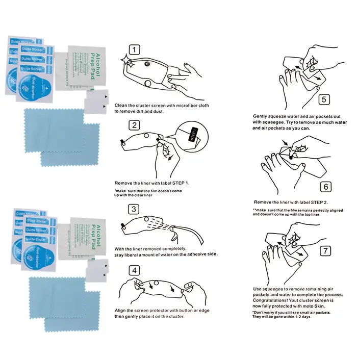Film de Protection contre les rayures pour moto, protecteur d'écran pour Honda CB125 CB125R CB150 CB