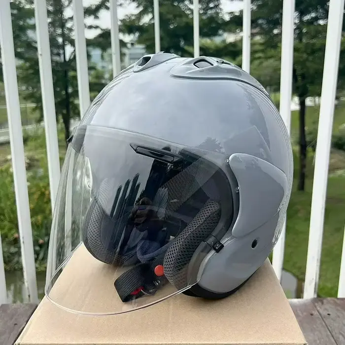2025 VZ-RAM gris demi casque unisexe moto tout-terrain SZ-R VAS casque descente course montagne croi
