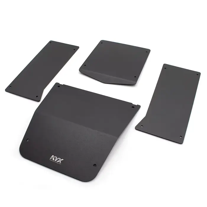 KYX Racing-Kit de panneau de carrosserie en alliage d'aluminium, plaque de protection de coque, acce