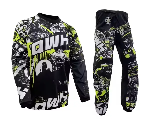 Ensemble de vêtements de motocross MX, ensemble de maillot et pantalon pour motocross tout-terrain, 