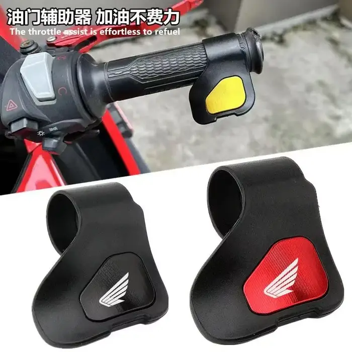 Pince d'accélérateur pour guidon de moto