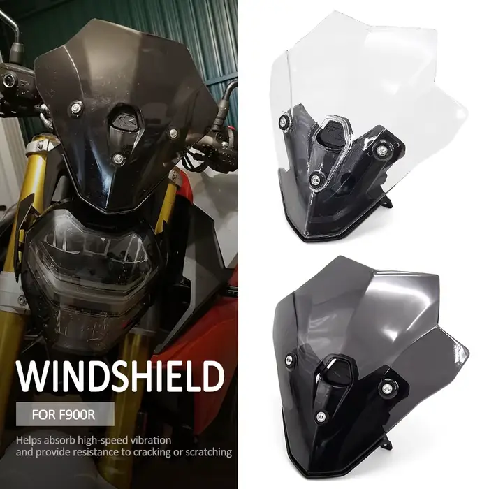 F 900 R accessoires de moto écran pare-brise carénage pare-brise déflecteurs de vent pour BMW F900R 