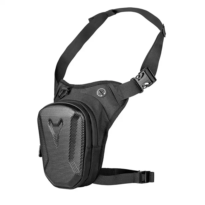 Sacoche de cuisse imperméable pour moto, sac banane, sac bandoulière, pour motard, motocross, équipe