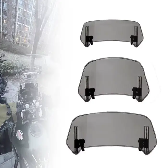 Extension de pare-brise de moto universelle pour BMW KTM KAWASAKI YAMAHA HONDA SUZUKI DUCATI, access