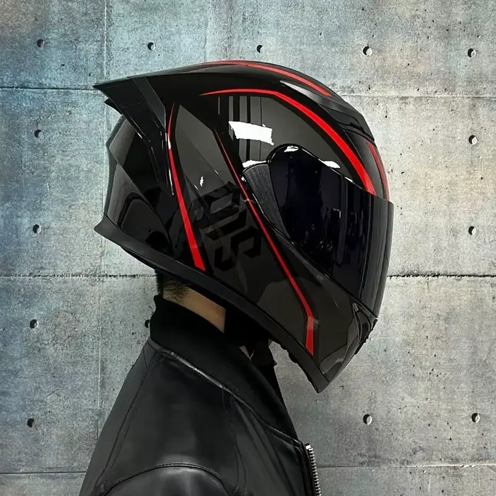 Casque de moto intégral AIS