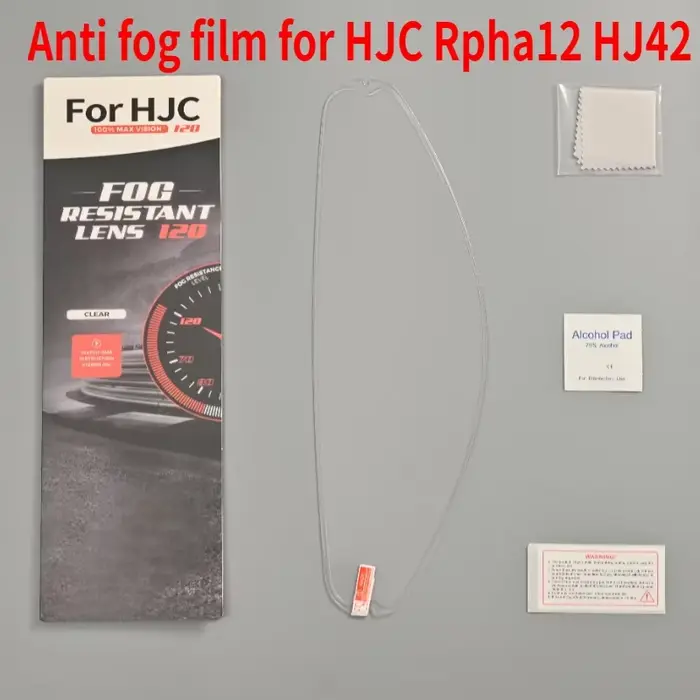 Visière pour casque HJC Rpha12 HJ-42, remplacement de lentille ANTI-UV, Cascos Moto RPHA 12 HJ42 Vis