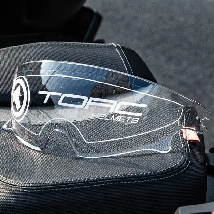 Visière De casque De Moto pour TORC T587/V587, bouclier De casque Anti-UV Visera Casco Moto remplace