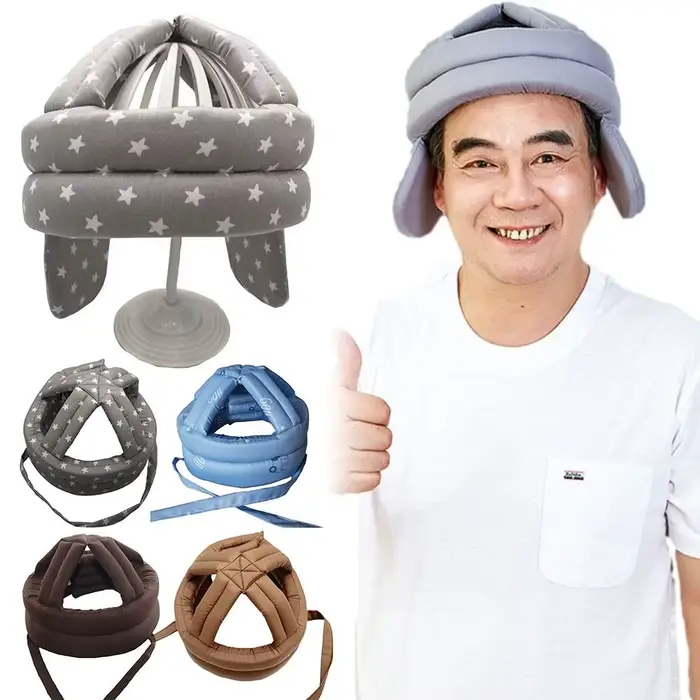 Casque anti-chute pour personnes âgées