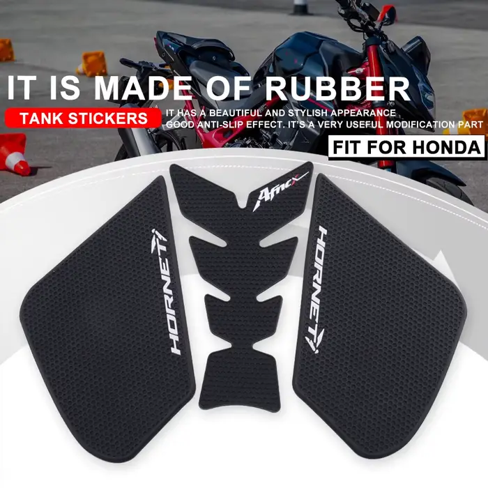 Autocollants antidérapants latéraux de Protection en caoutchouc pour réservoir de moto, adaptés à la