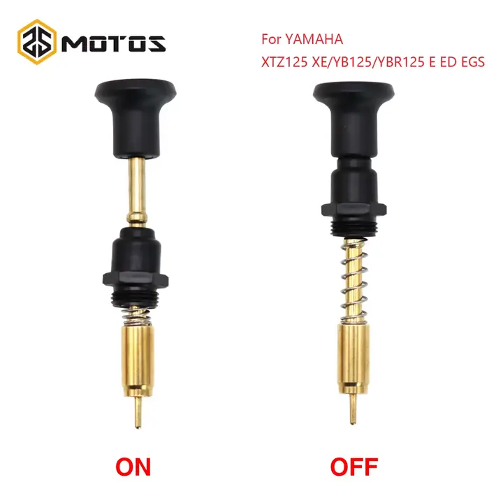 ZS MOTOS – carburateur de moto, starter manuel, interrupteur à piston pour YAMAHA XTZ125 XE YB125 YB