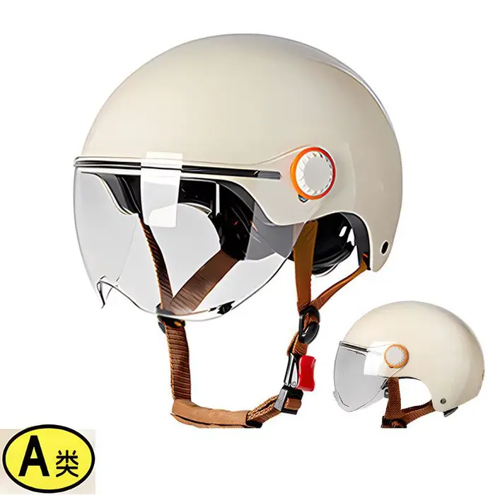 Casque de moto rétro à visière relevée pour hommes et femmes, toutes saisons, style Prince Cruise, d