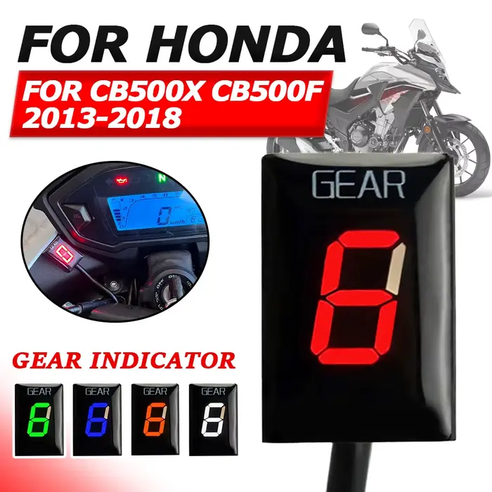 Pour Honda CB500X CB500F CB 500 X CB500F 2015 2016 2017 2018 accessoires de moto indicateur de vites