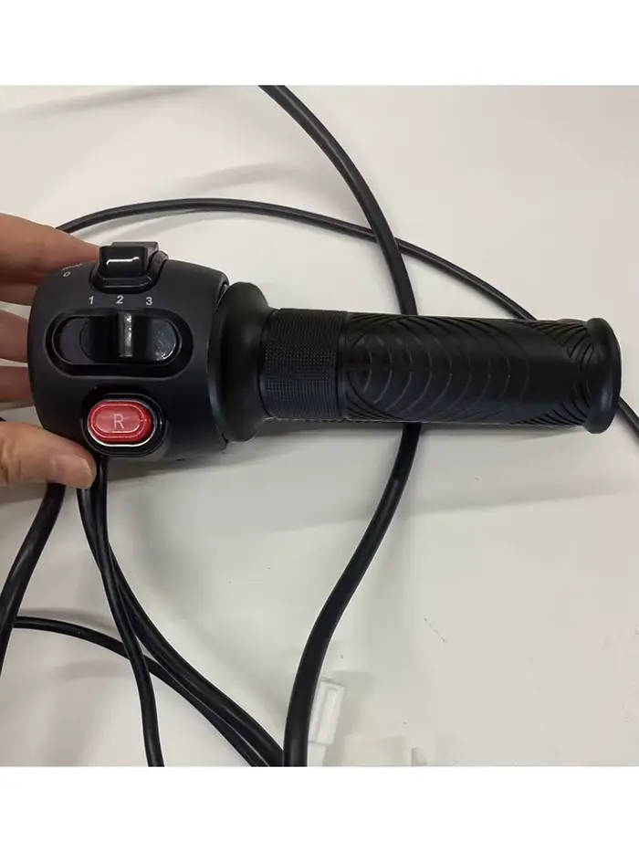 Guidon de moto électrique CP4.0, accessoires, poignées gauche et droite pour une expérience de condu
