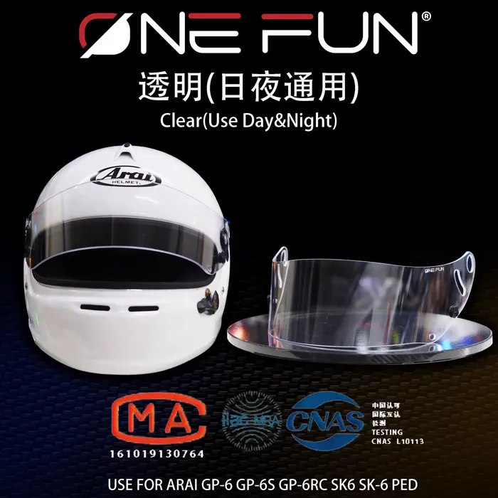 Visière de casque de moto photochromique pour Arai SK6 GP6 6S 6RC PED HD anti-rayures anti-buée anti