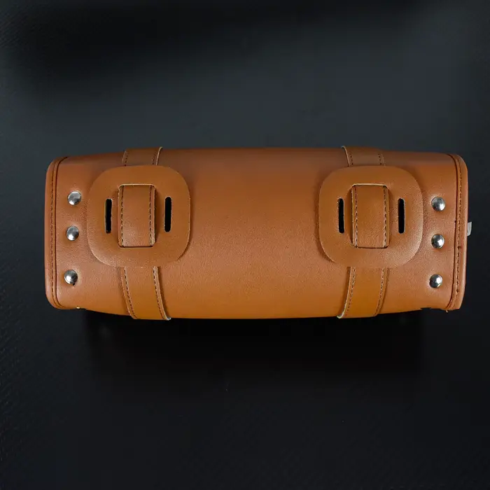 Sacs à outils de rangement de queue de moto, sac latéral noir et marron, sacs de fourche pour Harley Touring Softail Sportster ocia Yamaha et Honda