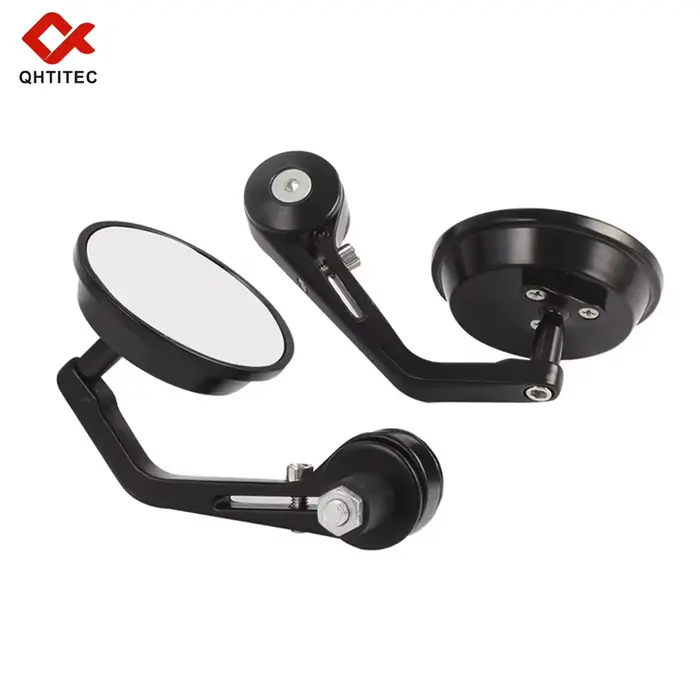Accessoires de Moto 7/8 "rétroviseurs arrière d'extrémité de barre ronde pour café Racer Moto rétrov