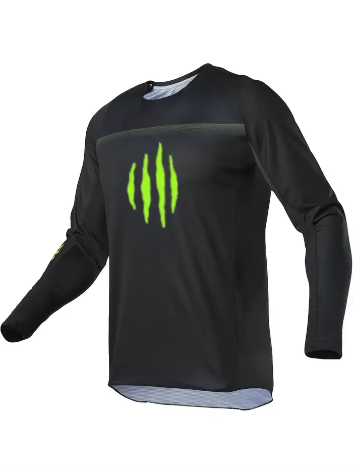Combinaison de moto tout-terrain à manches longues pour homme, chemise de VTT pour descente, combina