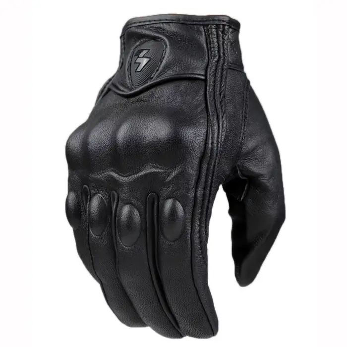 2025 gants de Moto en cuir de chèvre écran tactile hommes femmes gants de Moto équipement de protect