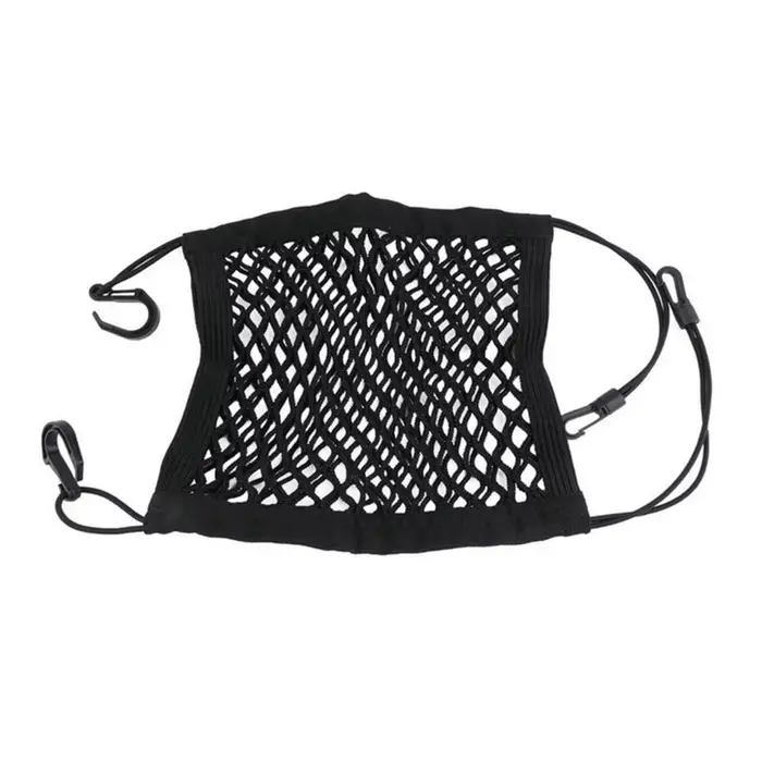 Sac de Coffre de Rangement pour Casque de Moto, Filet à Bagages, Crochet de Maintien, Cargo, Vélo, S