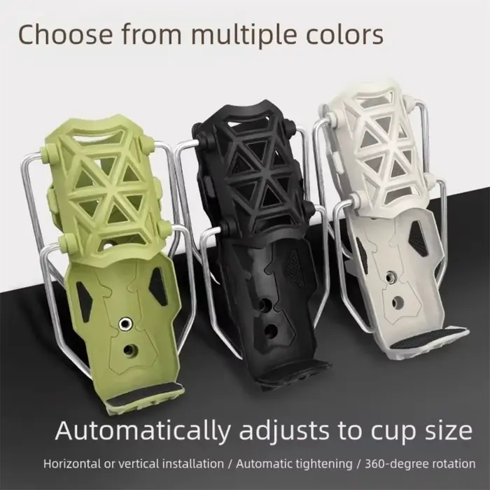 Porte-gobelet réglable pour moto et vélo