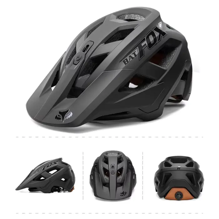 BATFOX 2025 Nouveau casque d'équitation de VTT pour les sports de plein air VTT adapté aux hommes fe
