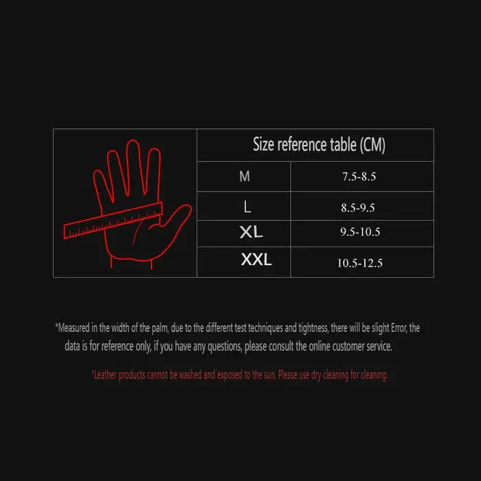 Gants de moto d'hiver en cuir hommes femmes chaud intérieur coupe-vent écran tactile Gants en cuir véritable Luvas Guantes moto ATV