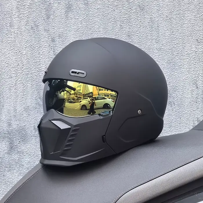 Casque de moto rétro ORZ-GB7 Scorpion, casque de locomotive multifonctionnel et polyvalent, homologu