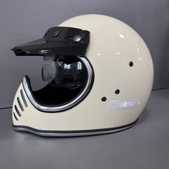 Casque ultraléger forgé en Fiber de carbone pour Moto hommes femmes, MINI casque mollet Racer Casco