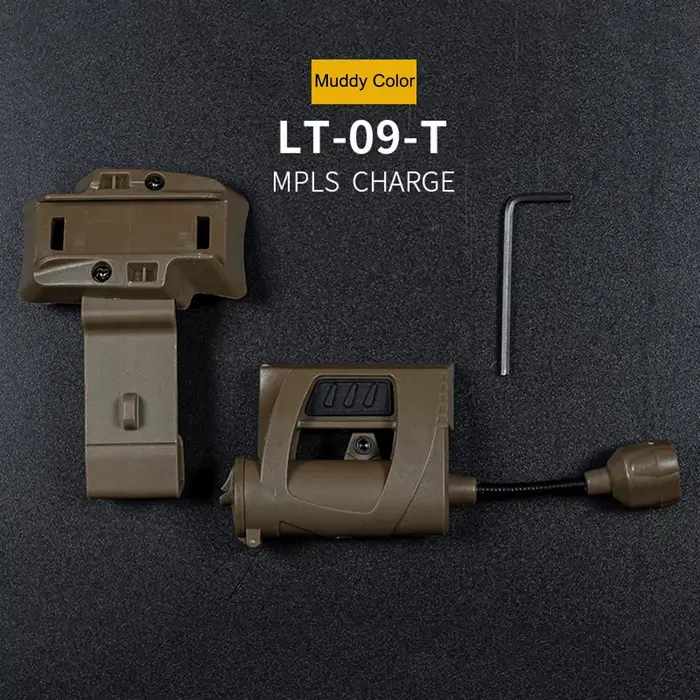 Dulhelmet-Lampe de poche LED 3 modes, éclairage de nuit extérieur pour la chasse au laser, le cyclis