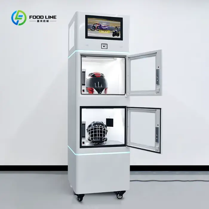 Distributeur automatique de désinfection de casques de moto personnalisés – Machine de nettoyage et 