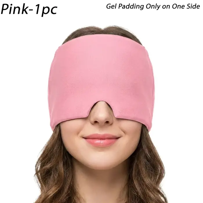Casque de soulagement de la migraine en gel froid pour la tension, le stress et la douleur de la têt