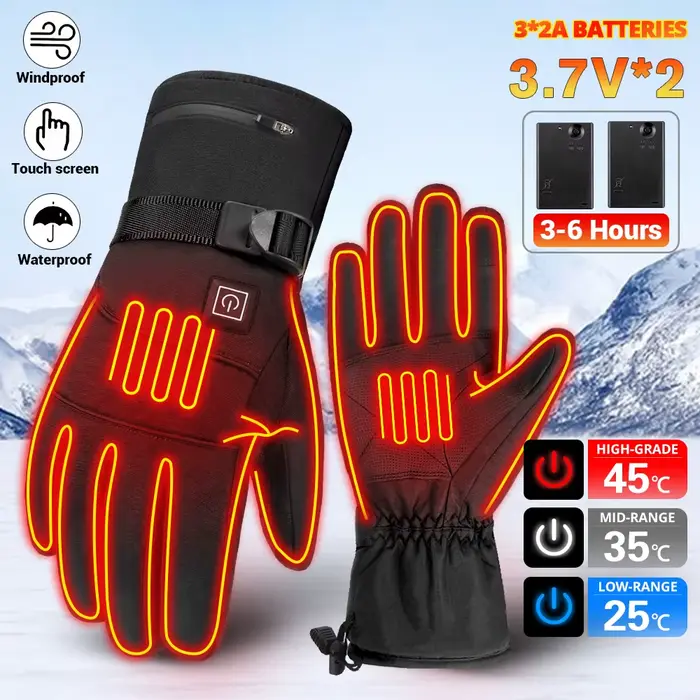 Gants de Moto chauffants