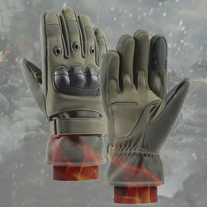 Gants de moto d'hiver approuvés