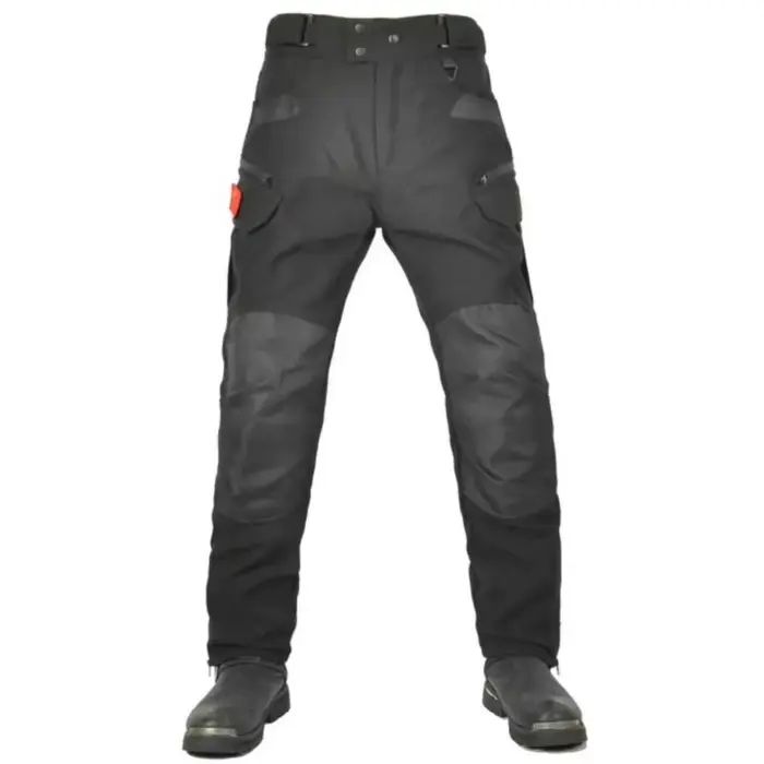 Jean de moto en tissu Oxford 600D, pantalon de Protection respirant en maille avec fermeture éclair 