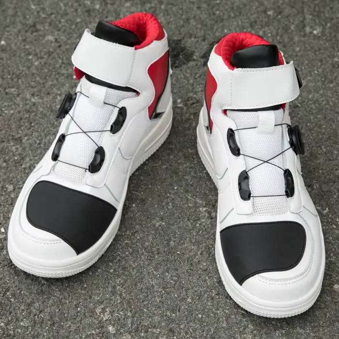 Bottes de motard respirantes unisexes