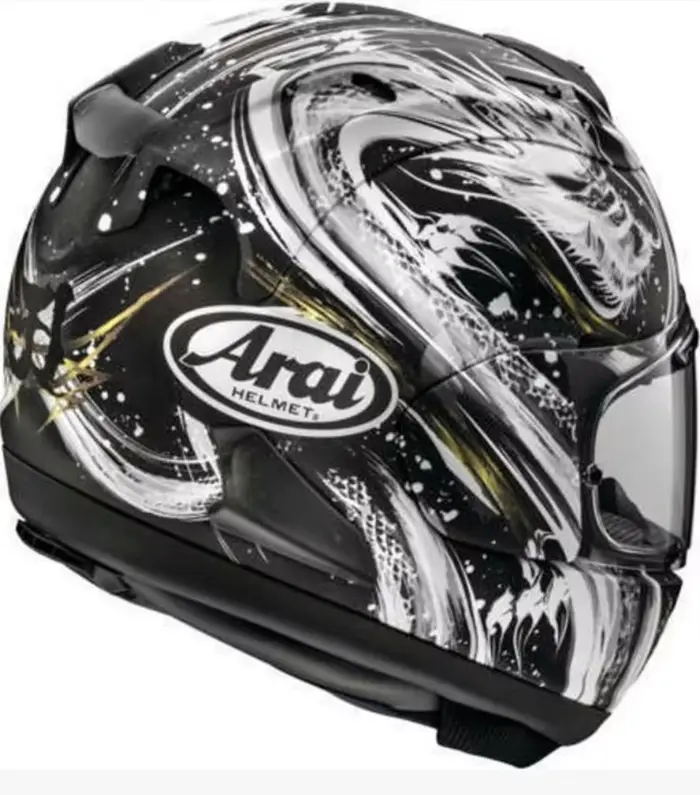 Casque de moto intégral rx7x Kiyonari noir