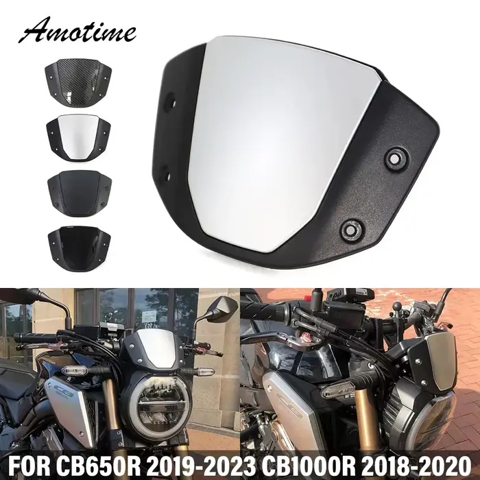 Déflecteur de vent pour pare-brise de moto, pour Honda CB650R 2019 2020 2021 2022 2023 CB1000R CB 65