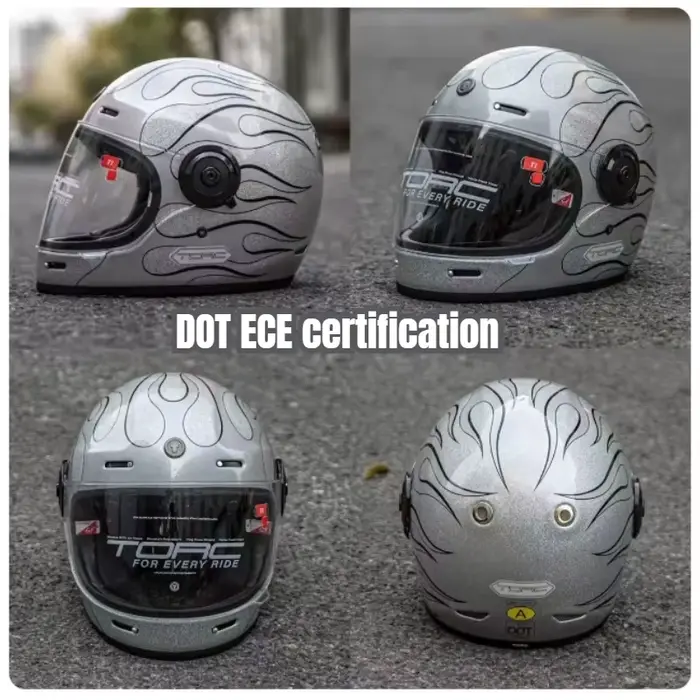 Casque de moto HoT TORC