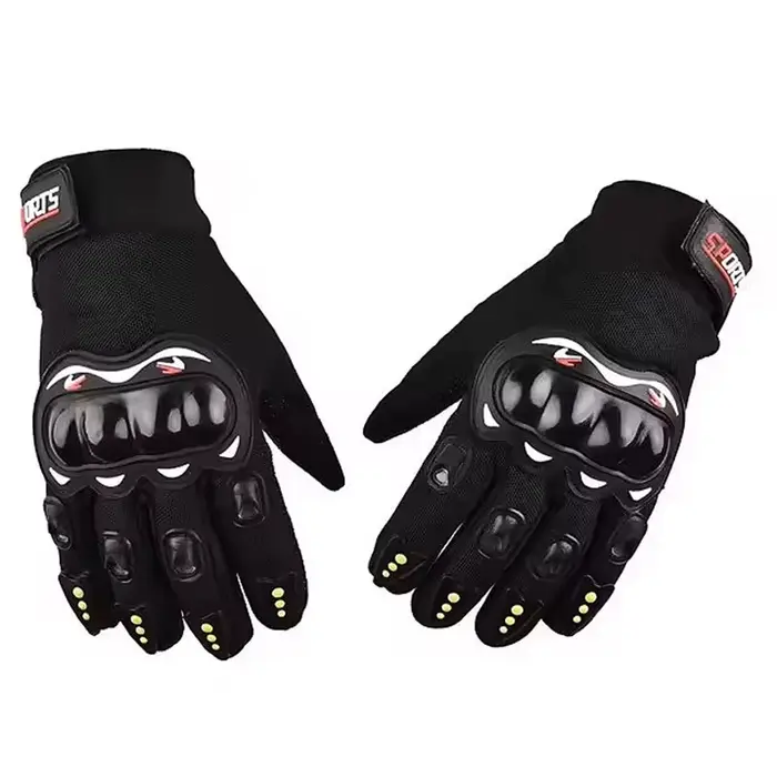 Gants de randonnée en plein air respirants, doigt complet, gants de course à coque dure, absorbant l